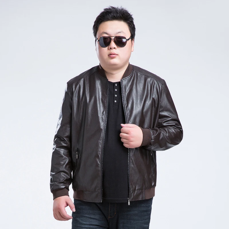 

Plus size 9XL 8XL 7XL 6XL 5XL Winter Autumn Brand PU Leather Jacket Men Motorcycle Leather Jackets Overcoat Jaqueta High Quality