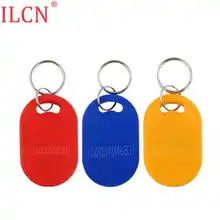 125 кГц ID Водонепроницаемый Ellipse считывание только тег жетон брелок RFID Бесконтактный контроль доступа брелок EM4100 TK4100 Быстрая 100