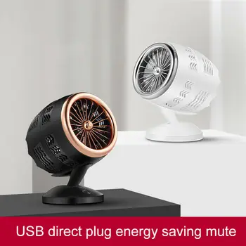 

Portable Mini Fan Air Cooler Operated USB Solid Color Hand Desktop Home Office Fan