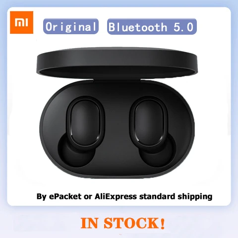 Xiaomi Redmi Airdots TWS Bluetooth наушники стерео бас 5 0 гарнитура с микрофоном свободные