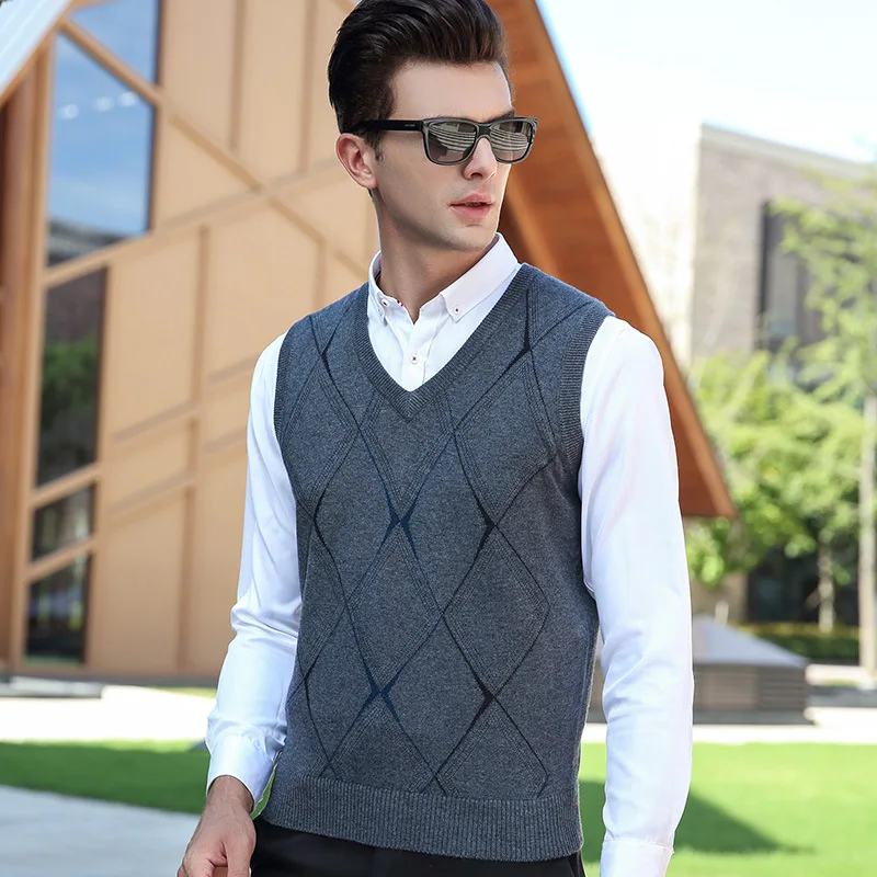 Жилет zhan zhi wei мужской жилет мужская одежда для молодых и средних лет