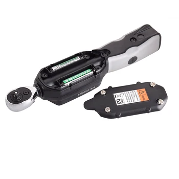 

Easy Use Wrench Ratchet Torque Detection Tool with LED Light Buzzer AlarmHigh Accuracy Mini Digital Display Backlight Torque