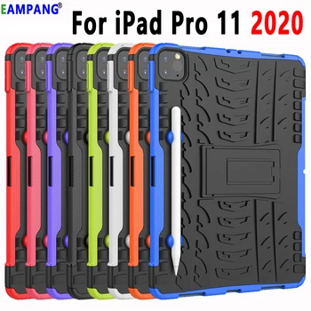 

Anti-Fall Case for iPad Pro 11 2020 Case Tire Pattern Silicone Stand Cover for Apple iPad Pro 11 2nd Generation A2068 A2230