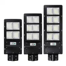 300 Вт 600 Вт 900 Вт светодиодный настенный светильник IP65 Солнечный уличный световой радар движение 2 в 1 постоянно яркий солнечный датчик таймминг контрольная лампа