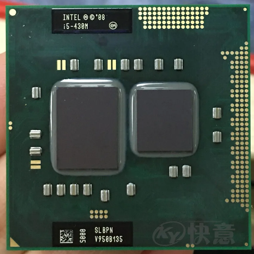 Intel Core I5 430m cpu 2,26 GHz 3M двухъядерный процессор для ноутбука I5-430M, совместимый с PM55 HM57 HM55 QM57