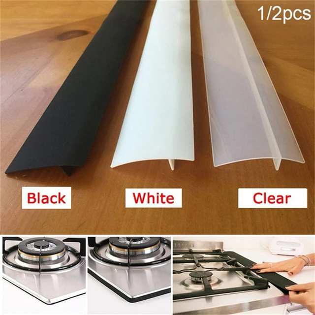 Silicone Kitchen Stove Counter Gap Cover Flexible Oven Guard Kitchen Stove  Cover Silicone Stove Cove Kitchen