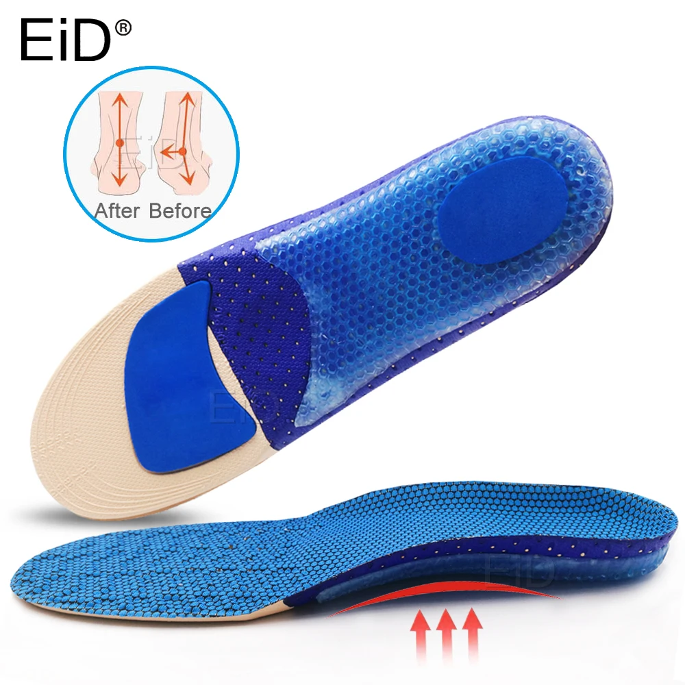 

EiD Sport Orthopedic Insoles Orthotics flat foot Arch Support Sole Pad for Shoes insert for plantar fasciitis Running Women Men