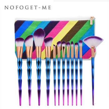 

10pcs Kits Mermaid Makeup Brushes Tool Cosmetics High Quality Set Of Bronzer Highlighter Foundation Eyeshadow Make up Brush Kit