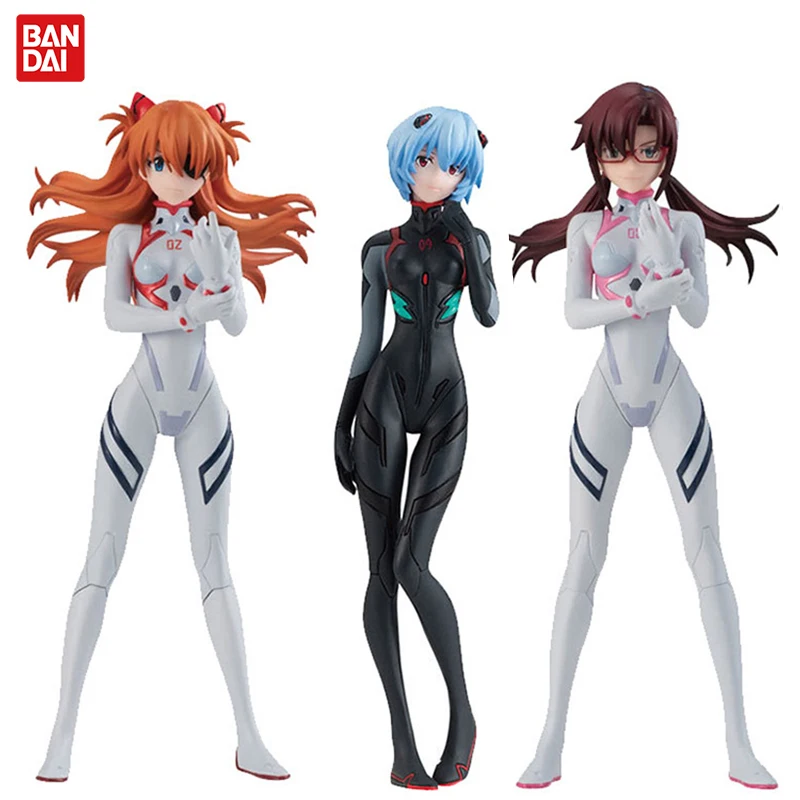 Оригинальные фигурки Эва Ayanami Рей АСУКА Марии макинами неоновые Genesis Evangelion 03