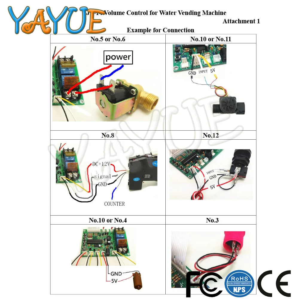 JY-14 пульт управления регулятором громкости, DIY Набор для торгового автомата для воды с монетоприемником, 15а источник питания и аркадная кнопка