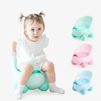 

Cartoon Pots Baby Potty Toilet Seat Bowl Portable Training Children's Pot Kids Bedpan Comfortable Backrest Toilet For Girls Boys