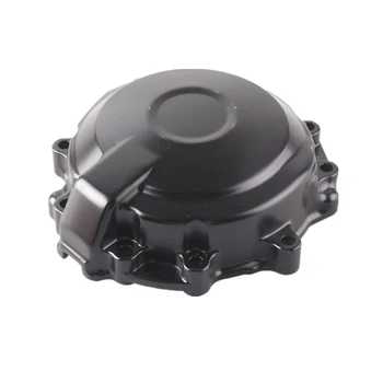 

For Kawasaki Ninja ZX6R 2007-2008 1 Set CNC Motorcycle Engine Stator Crankcase Cover Motor Accessories Black Aluminum Alloy