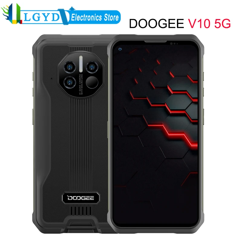 Смартфон DOOGEE V10 8 + 128 ГБ 8500 мАч 6 39 дюйма Android 11 0 | Мобильные телефоны и аксессуары