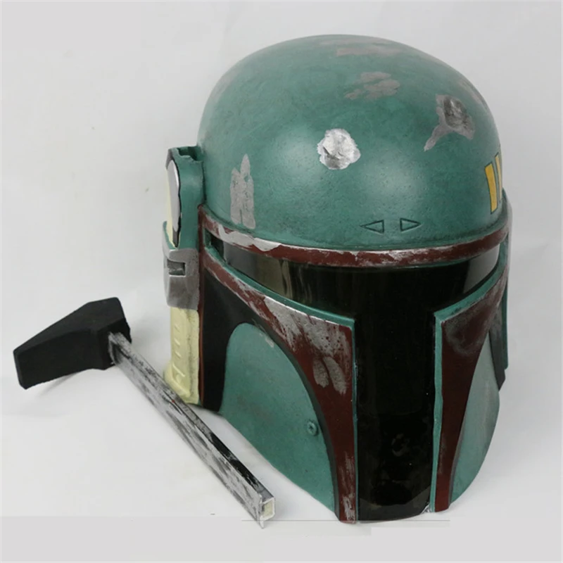 

New Anime Star Wars The Bounty Hunter Cosplay Masks Boba Fett Warrior Full Face Helmet Child Adult PVC Mask Party Halloween Prop