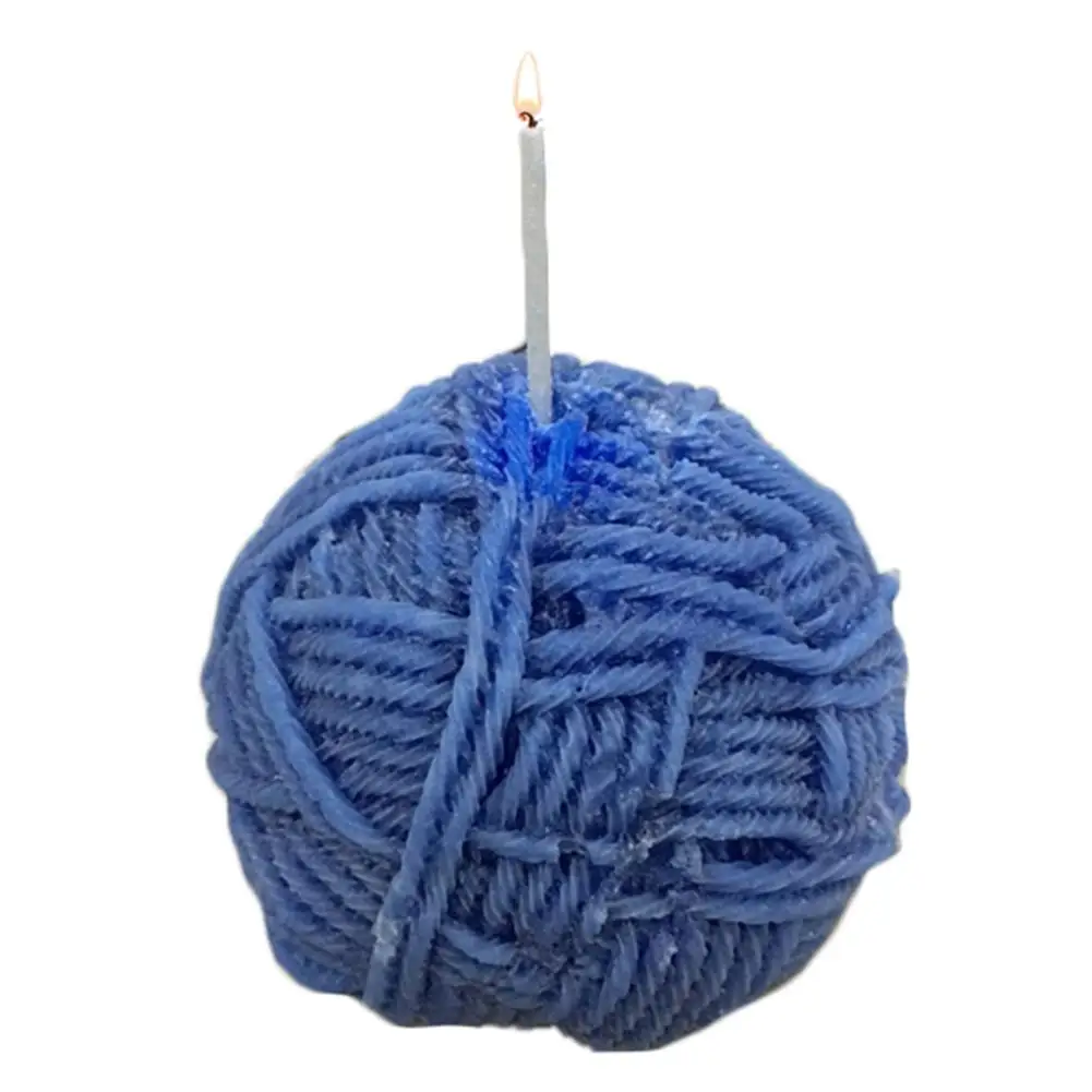 Круглая форма для свечей силиконовая мыла 3D DIY пластырь ароматерапии свеча