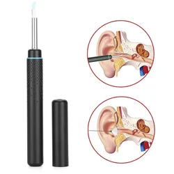 Smart Ear Pick Rod Intelligence High Precision Endoscope Black Otoscope Borescope Ear Picker In-Ear Cleaning Rod Cleaning Tools