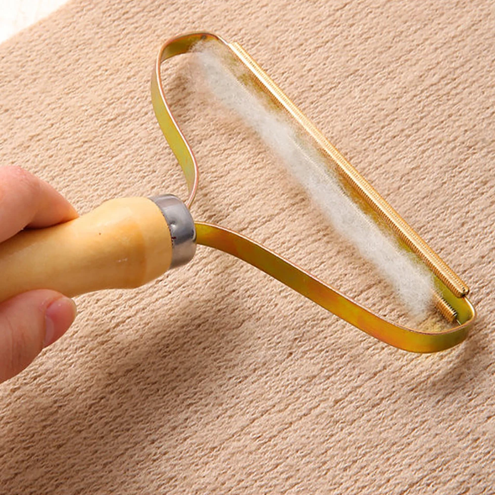  Portable Lint Remover Clothes Fuzz Fabric Shaver Brush Tool Power-Free Fluff Removing Roller for Sw