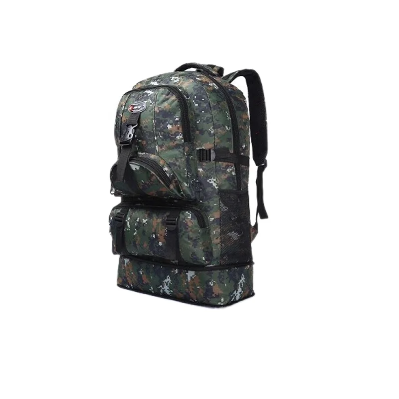 Унисекс мужской уличный походный военный армейский школьный рюкзак походные повседневные туристические рюкзаки походные камуфляжные сумки для мужчин - Цвет: te zhan micai