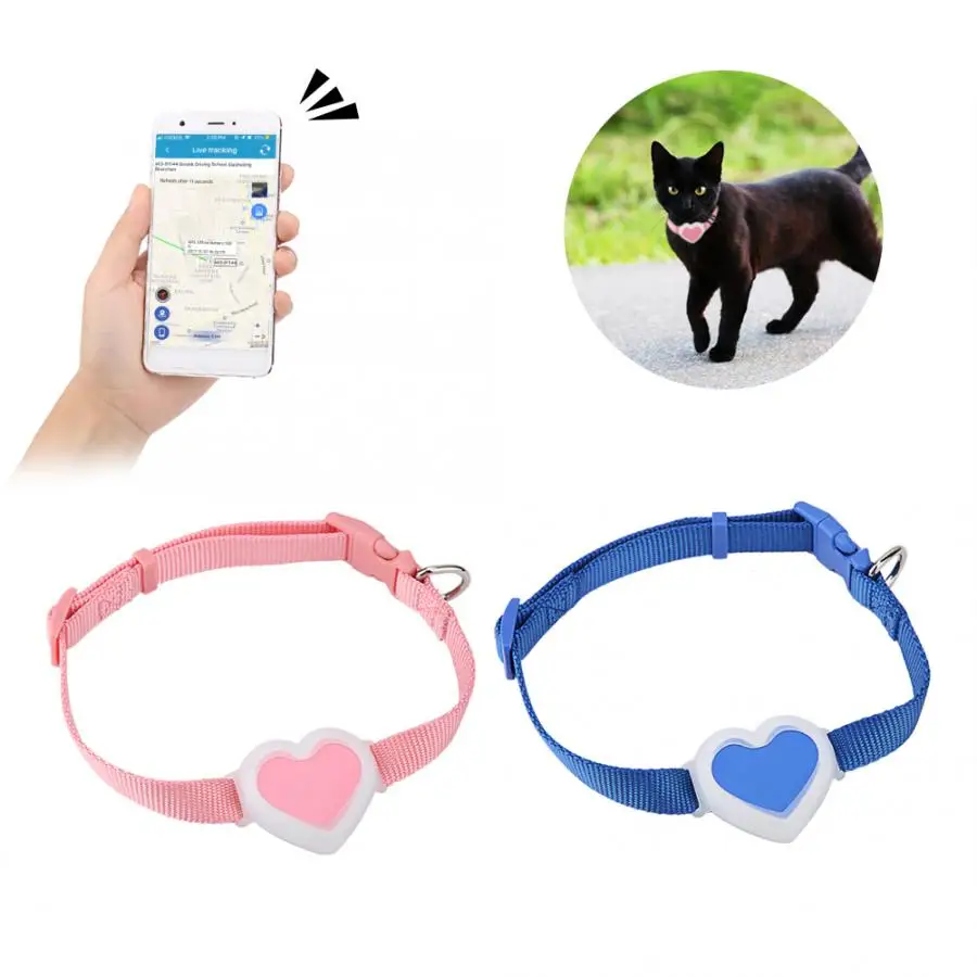 

Smart GPS Trackers Mini Pet Waterproof GPS Dog Real-time Tracking Collar Security Finder Locator Pets Accessories