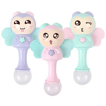 

Baby Hanging Rattle Toy Music Light For Baby Sleeping Teething Educational for Bed Toy