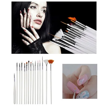

Nail Painting Brush Set Pen Drawing For Polygel Gradient Gel Nails Brush Manicure Tools