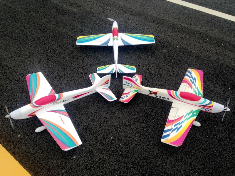 rainbow rc plane