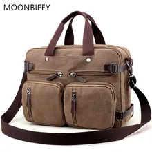 Мужской холщовый портфель, деловая сумка для ноутбука, большая сумка-мессенджер на плечо, большая повседневная мужская Сумка-тоут, сумки для путешествий, чемодан XA162ZC