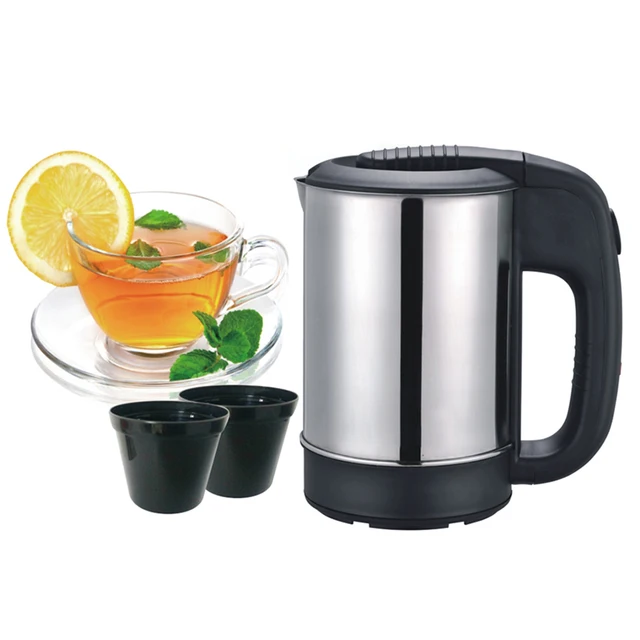 Stainless Steel Car Kettle/Travel Mug - 0.5Ltr