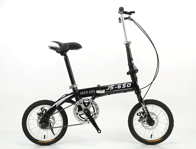 16 inch men and women portable folding bicycle adult children students variable speed disc brake bicycle