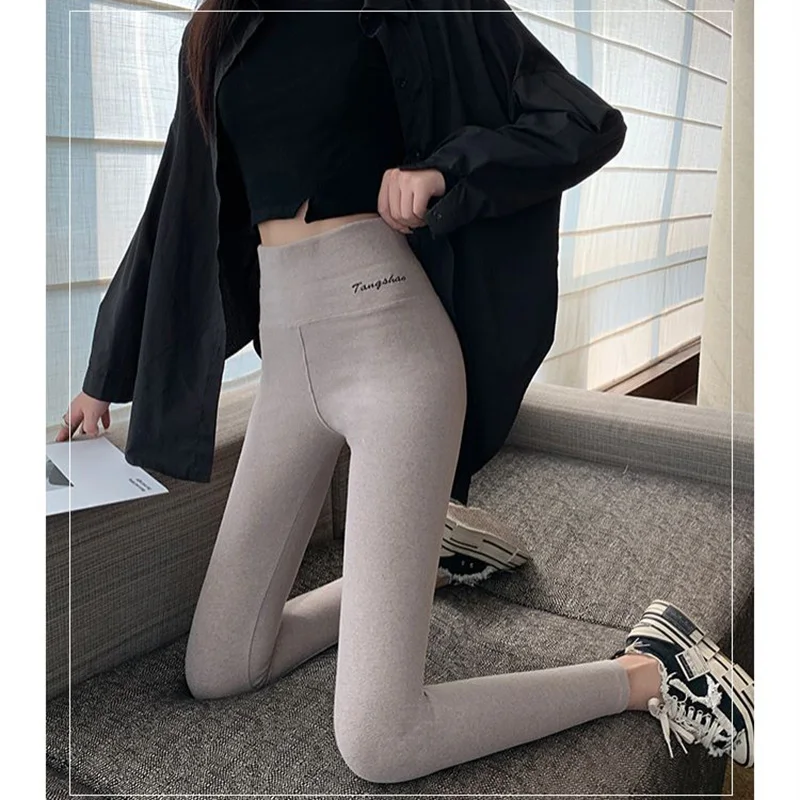 Gcarol Women Thick Fleece Legging High 