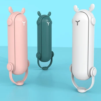 

Portabale Mini Handheld Fan Air Cooler Fan Pocket Mosquito Repellent Emergency Flashlight USB Rechargeable Mobile Power Fold Fan