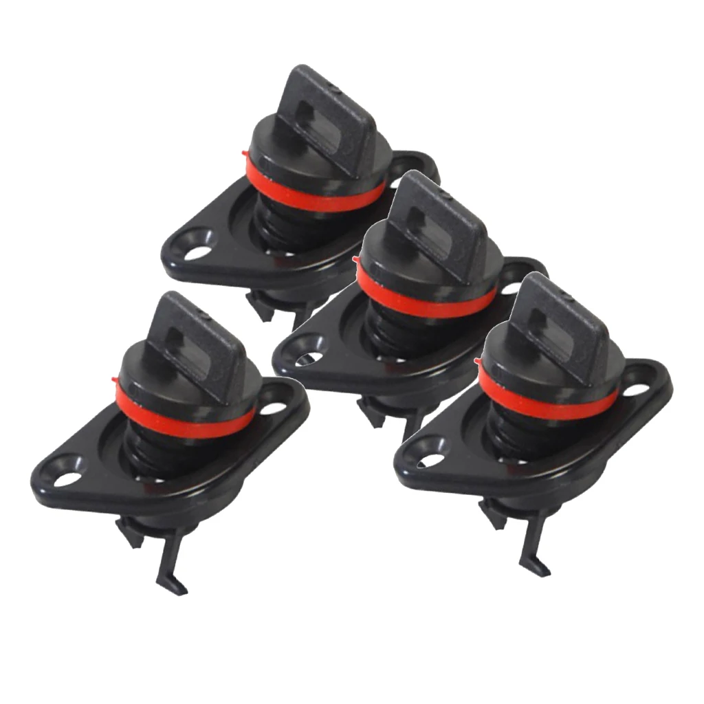 4 Pieces Nylon Oval Garboard Drain Plug Boat Fits 1'' Hole Thread for 3/4'' 4 Pieces Nylon Oval Garboard Drain Plug Boat Fits 1'' Hole Thread for 3/4''