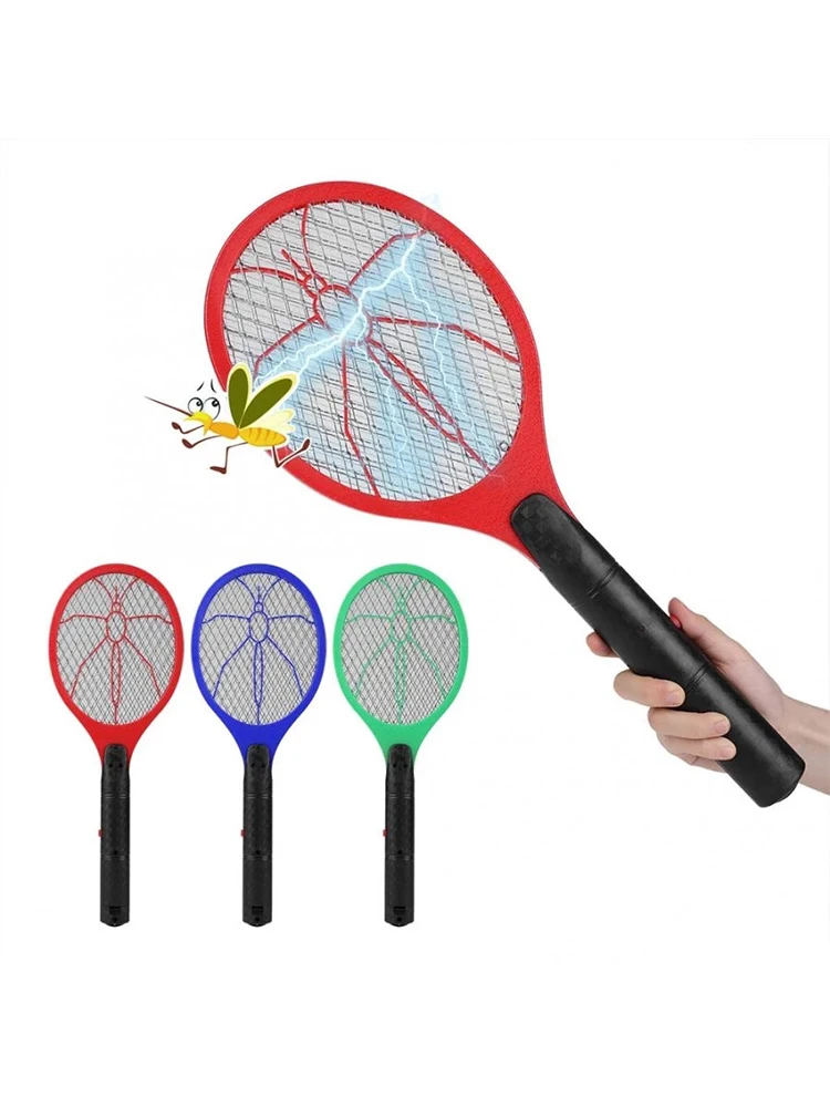 Tanie Elektryczny ręczny łapka na owady moc baterii owad Fly Swatter