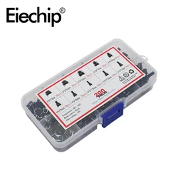 Kit de Mini interrupteurs à boutons 6x6, 200 pièces/lot, 10 valeurs, pour cuiseur à riz/téléphone/carte PCB, utilisation d'entretien, 6x6x4.3 touches 