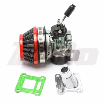 

19mm Carburetor + Air Filter For 2 Stroke 49cc 66cc 70cc 80cc Engines Mini ATV Dirt Pocket Bike Go Kart Mini Moto