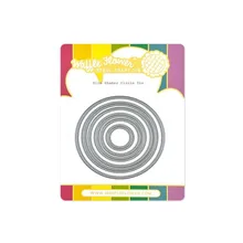 

Slim Shaker Circle New Metal Cutting Dies Scrapbook Diary Decoration Template Embossing Template Diy Greeting Card Handmade 2021