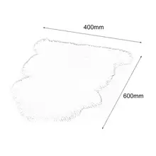 Супер мягкий чехол для дивана из искусственной овчины, теплый ворсистый ковер, коврик для сиденья, пушистые коврики AE