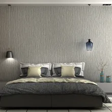 Нетканая Обычная настенная бумага сплошной цвет бежевый коричневый серый Полосатый Узор Настенная бумага настенная спальня гостиная украшение дома