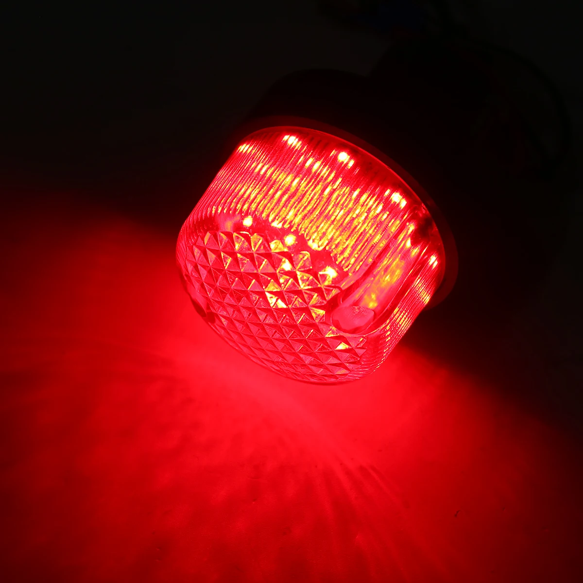 Motorcycle LED License Plate Light Bulb 12V Tail Break Lamp Turn Signal High Brightness For ATVs Dual Purpose Bike Cafe Racer