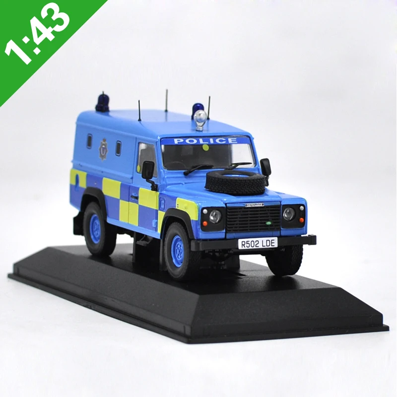 1:43 Defender Police SUV литой Сплав модель автомобиля игрушки металлические модели