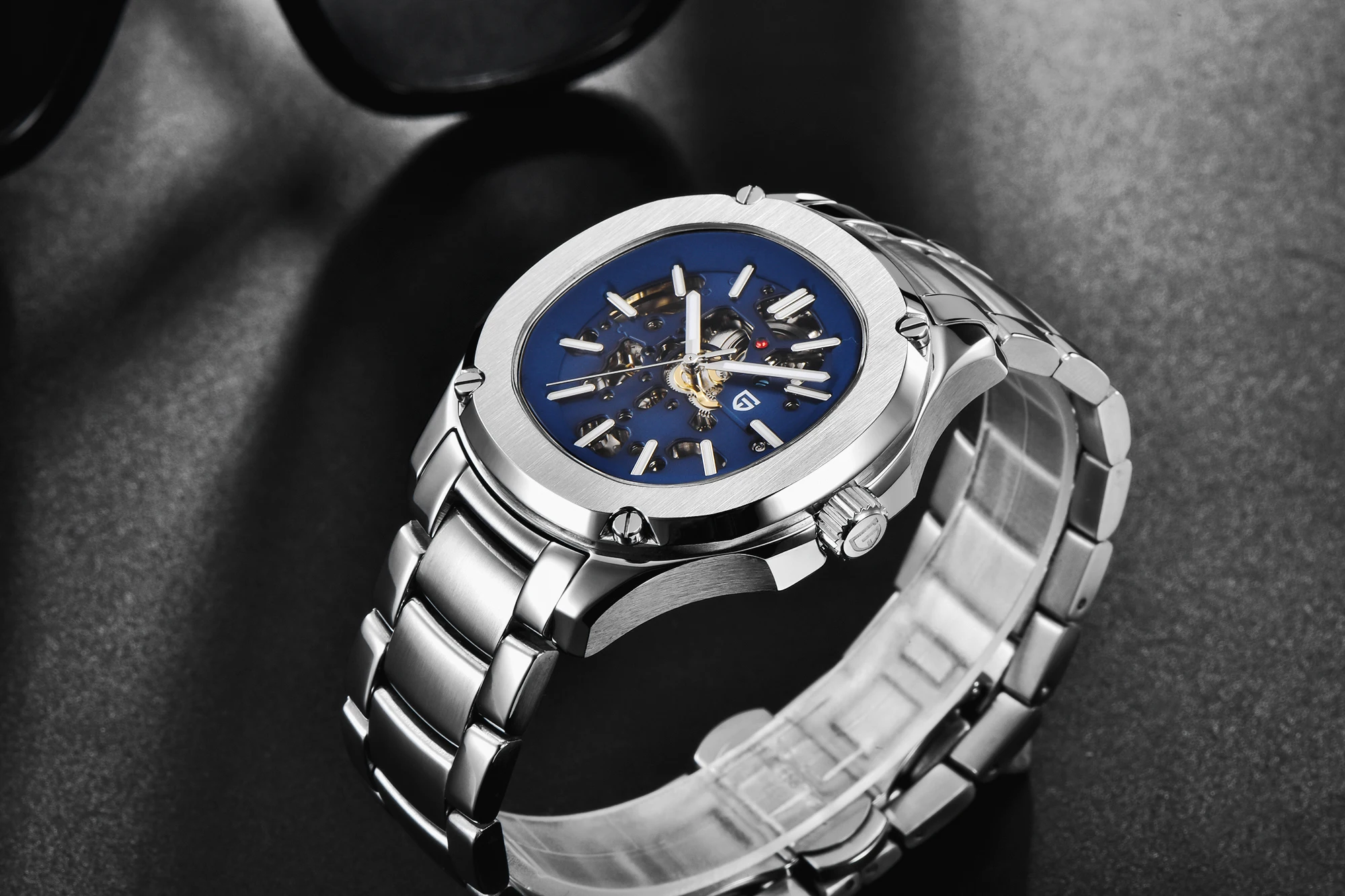 2020 New PAGANI DESIGN Mechanical Watch Men Waterproof Automatic Men Wristwatch Hollow Casual Watch Top Luxury Brand Sport Clock