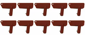 

10PC Terex Master Battery Disconnect Isolator Key part MS634212