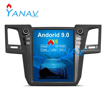 

Android Tesla Style vertical Car GPS Map Navigation for-TOYOTA Fortuner 2015 auto stereo Head Unit Multimedia Player carplay