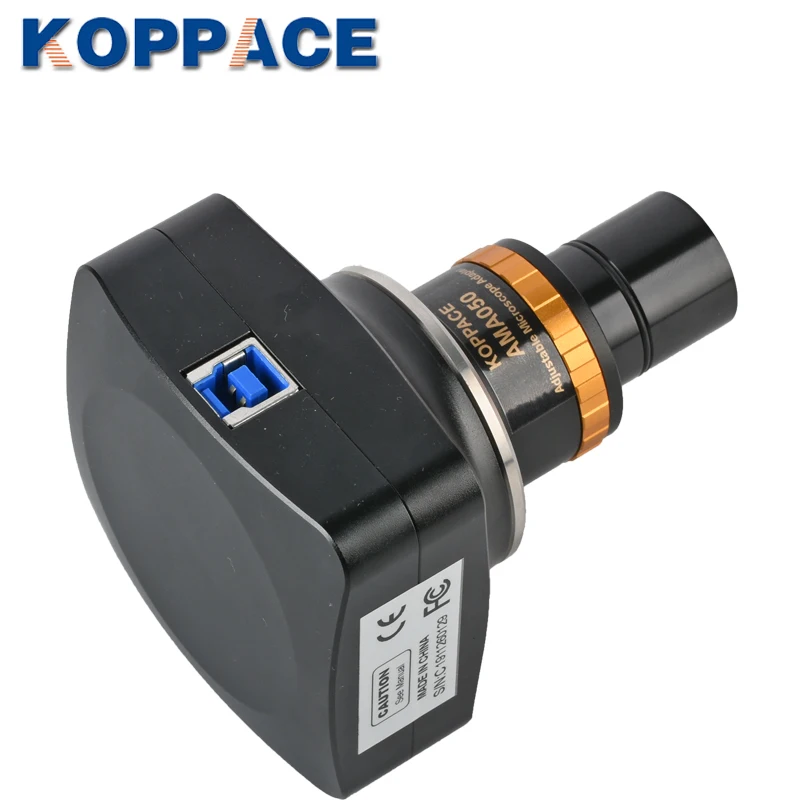 KOPPACE 2 млн пикселей, 125 скорость предварительного просмотра кадров, микроскоп камера, 0.5X регулируемый фокус промышленная камера электронный окуляр