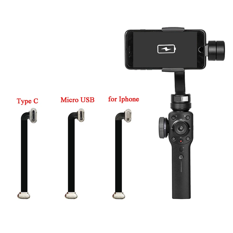 75 мм для кабеля Zhiyun бесшовный Iphone Smooth 4 Micro USB зарядка | Игрушки и хобби