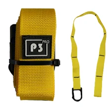 Faixa de extensão para o instrutor de suspensão 95cm correia de assistência com solução de ancoragem gancho exercitador de suspensão estender corda
