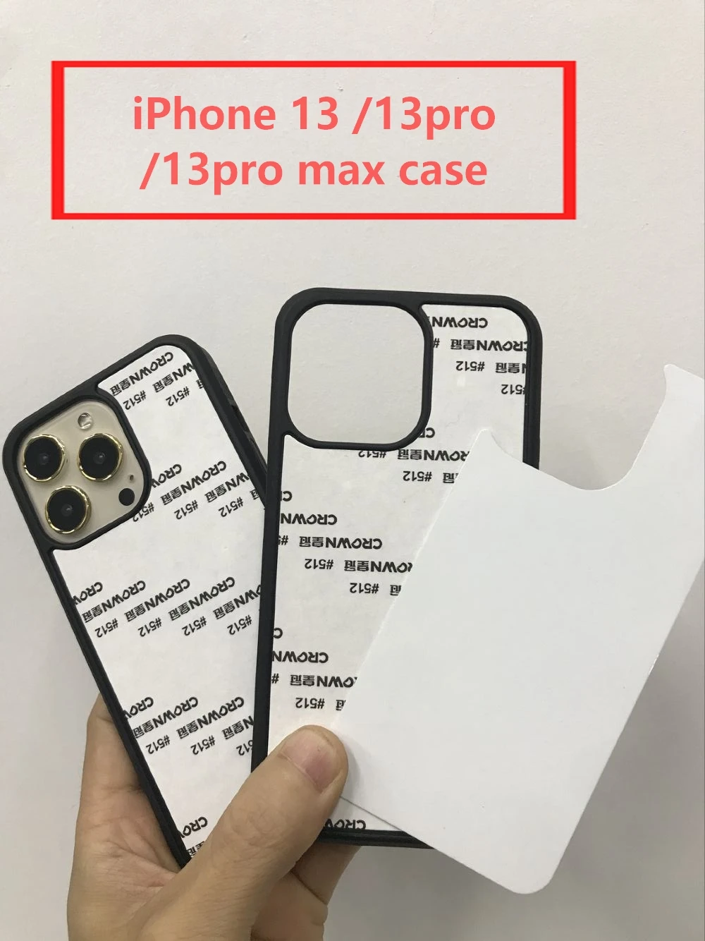 Чехол для телефона с сублимационной печатью iphone 13 13pro max 12 10 шт. | Мобильные