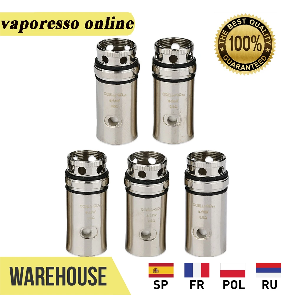 Оригинальная катушка Vaporesso Guardian 5 шт. для вейпа 0 Ом и 6 резервуара мишени мини