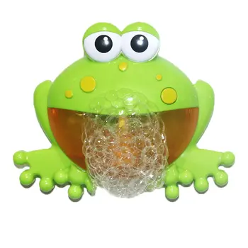 

Baby Bath Toy Bubble Machine Bubble Frog Funny Bubble Maker Pool Swimming Bathtub Soap Machine Toys for Children Kid Shower