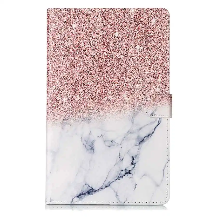MGJB Чехол для Samsung Galaxy Tab A SM-T510 SM-T515 T510 T515 Smart Stand Cover для TabA 10,1 слот для карт чехол для планшета+ пленка+ ручка - Цвет: MGJB